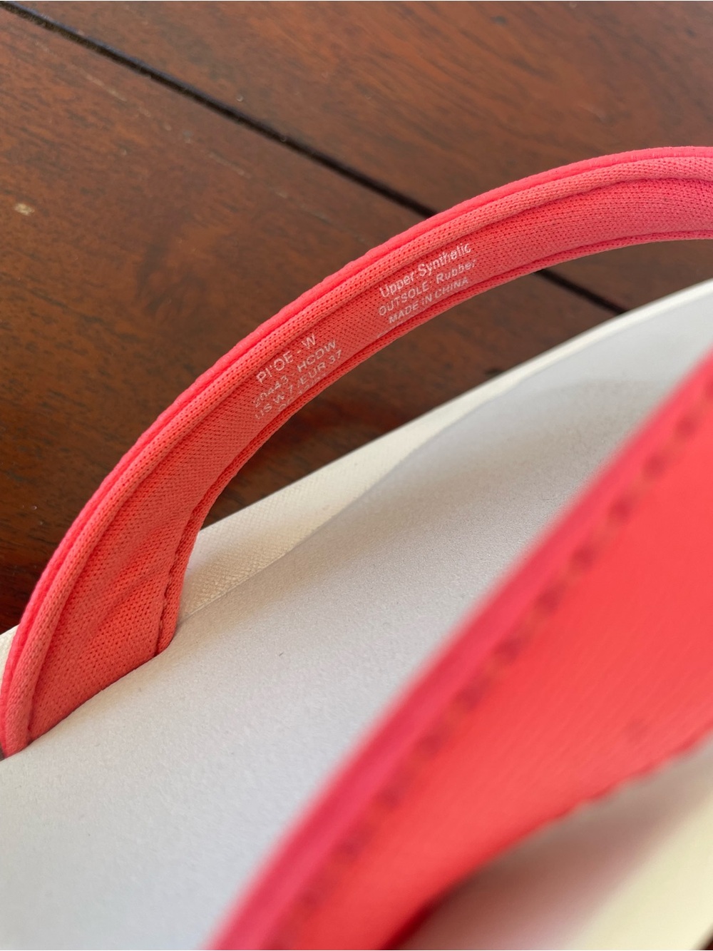 OluKai Coral Pink Flip Flop Sandals - Picture 5 of 6
